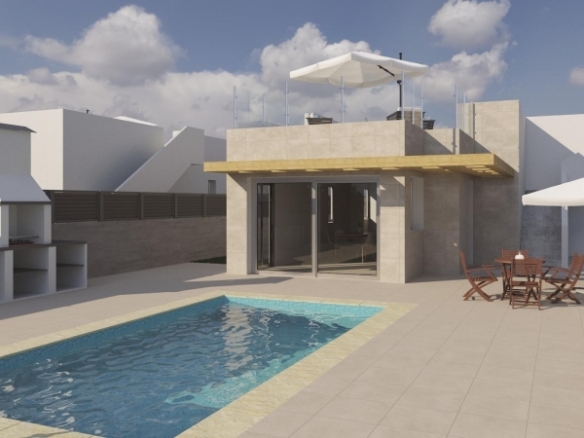VILLA INDEPENDIENTE DE 3 DORM. DE NUEVA CONSTRUCCIÓN EN POLOP.