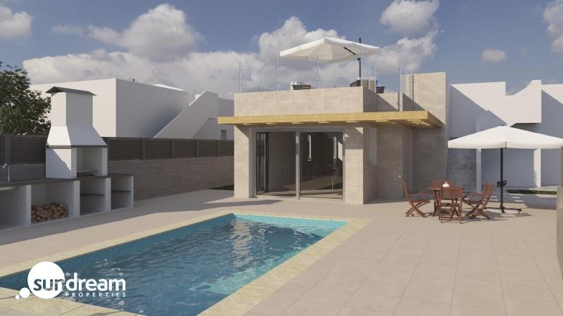 VILLA INDEPENDIENTE DE 3 DORM. DE NUEVA CONSTRUCCIÓN EN POLOP.