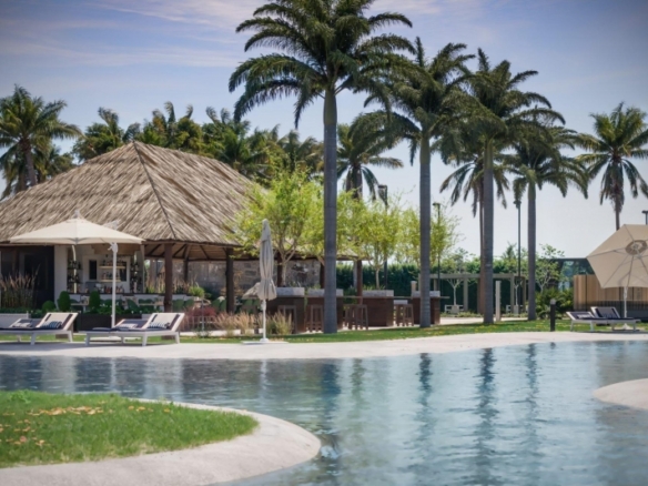 Villa pareada de nueva construcción con 2 dormitorios y  piscina privada en Torre Pacheco