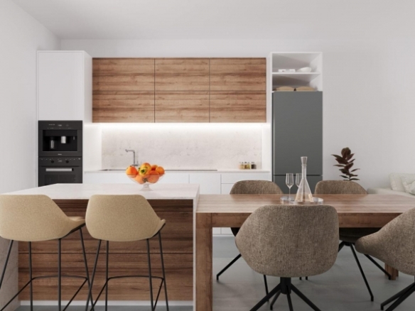Villa pareada de nueva construcción con 2 dormitorios y  piscina privada en Torre Pacheco