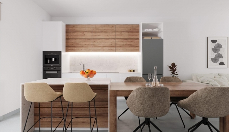Villa pareada de nueva construcción con 2 dormitorios y  piscina privada en Torre Pacheco
