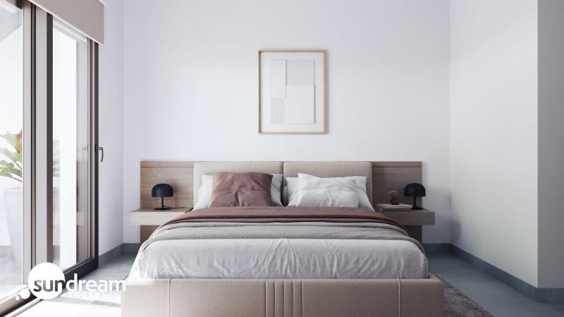 Villa pareada de nueva construcción con 2 dormitorios y  piscina privada en Torre Pacheco