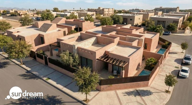 g_42759-9-16 Villa de nueva construcción semiindependiente con 2 dormitorios y piscina privada en Torre Pacheco