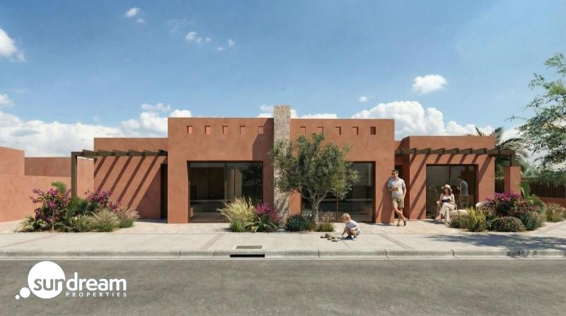 g_42759-9-5 Villa de nueva construcción semiindependiente con 2 dormitorios y piscina privada en Torre Pacheco