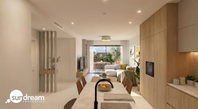g_42759-9-7 Villa de nueva construcción semiindependiente con 2 dormitorios y piscina privada en Torre Pacheco
