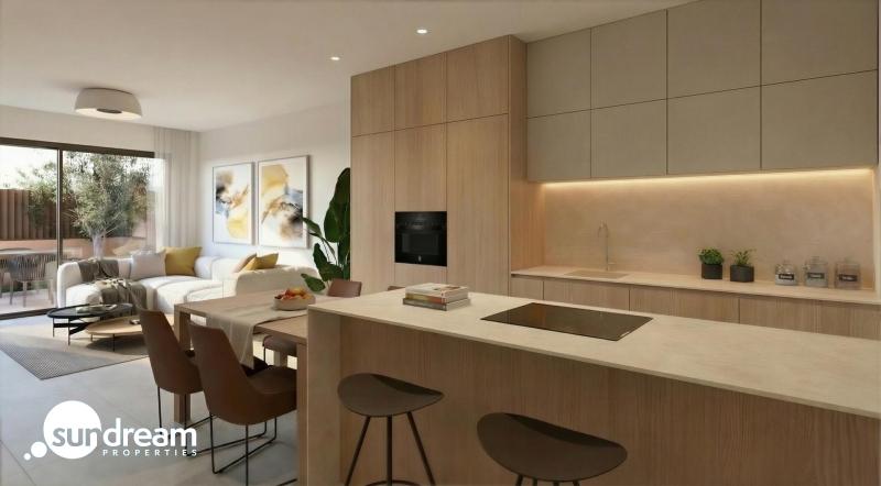 g_42759-9-9 Villa de nueva construcción semiindependiente con 2 dormitorios y piscina privada en Torre Pacheco