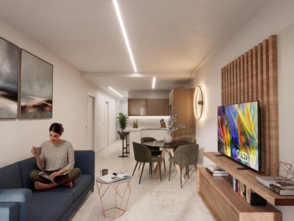 Moderno ático de nueva construcción con 3 dormitorios completamente amueblado en Guardamar