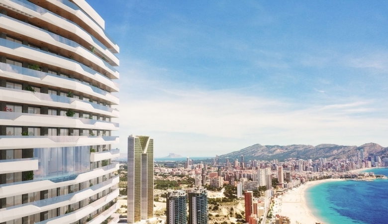 APARTAMENTO DE NUEVA CONSTRUCCIÓN DE 2 DORM EN PLAYA PONIENTE DE BENIDORM!!!