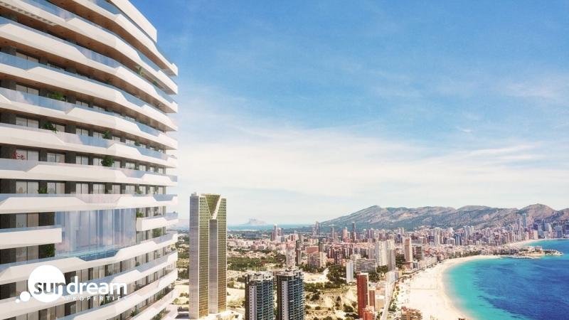 g_42820-6-1 APARTAMENTO DE NUEVA CONSTRUCCIÓN DE 2 DORM EN PLAYA PONIENTE DE BENIDORM!!!