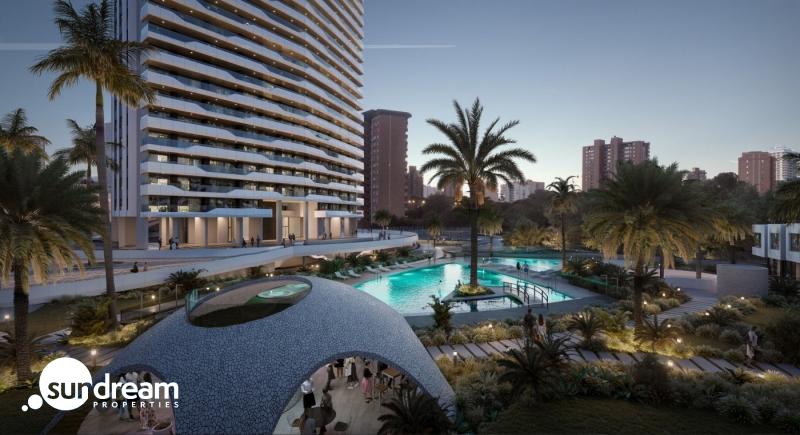 g_42820-6-28 APARTAMENTO DE NUEVA CONSTRUCCIÓN DE 2 DORM EN PLAYA PONIENTE DE BENIDORM!!!