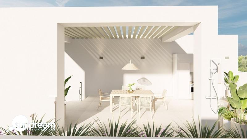 Apartamento de nueva construcción con 2 dormitorios en La Serena Golf a 300m. de la playa.