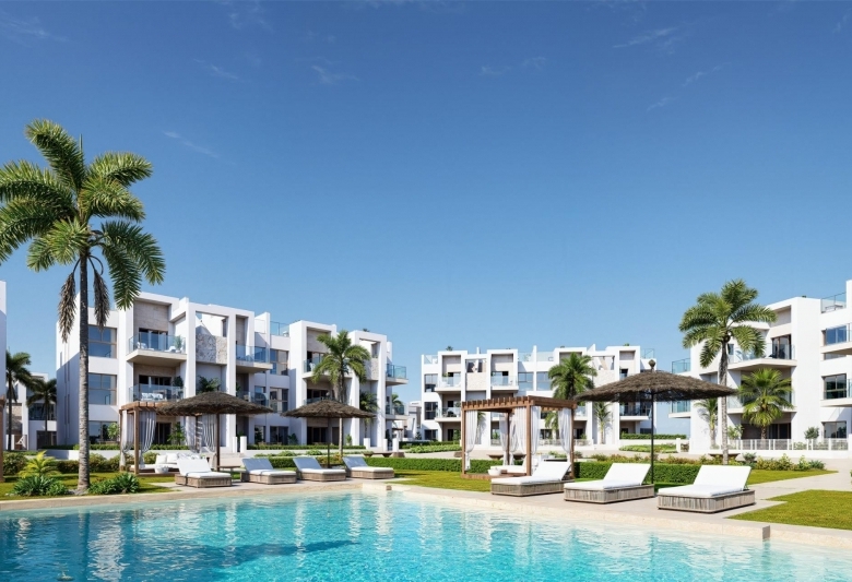 Apartamento de nueva construcción con 3 dormitorios cerca de la playa a la venta en La Serena Golf – Los Alcazares