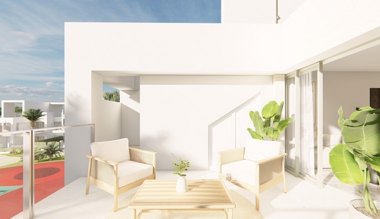 Apartamento de nueva construcción con 3 dormitorios cerca de la playa a la venta en La Serena Golf – Los Alcazares