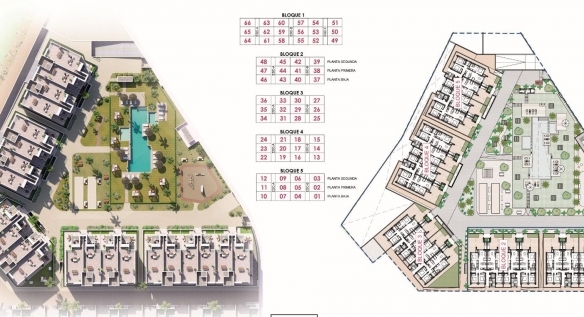 Apartamento de nueva construcción con 3 dormitorios cerca de la playa a la venta en La Serena Golf – Los Alcazares