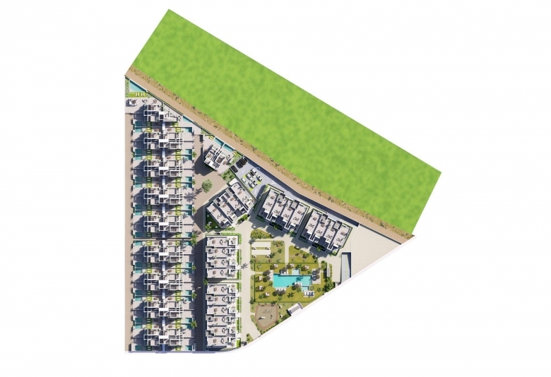 Apartamento de nueva construcción con 3 dormitorios cerca de la playa a la venta en La Serena Golf – Los Alcazares