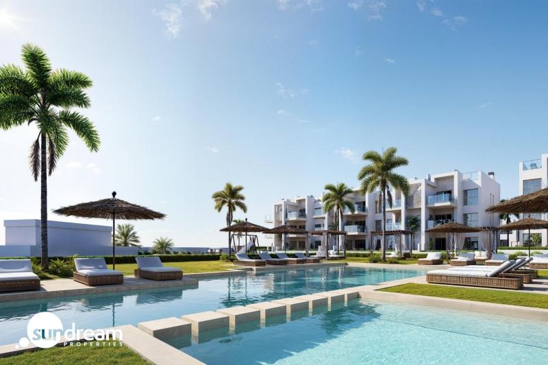 Apartamento de nueva construcción con 3 dormitorios cerca de la playa a la venta en La Serena Golf – Los Alcazares