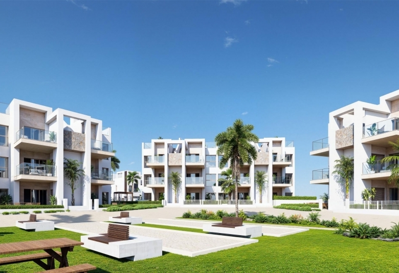 Apartamento de nueva construcción con 3 dormitorios cerca de la playa a la venta en La Serena Golf – Los Alcazares