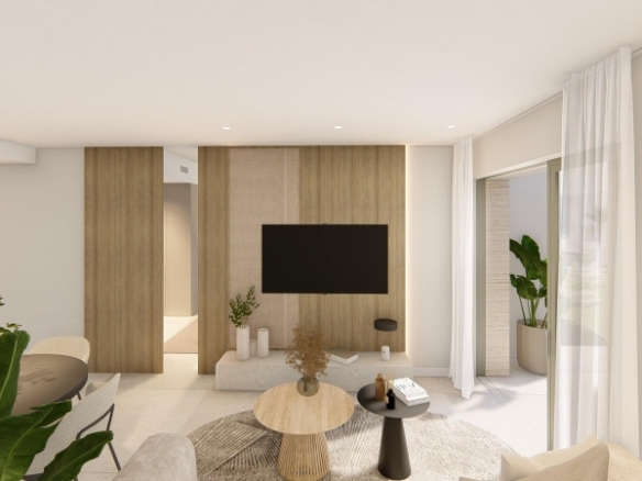 Apartamento de nueva construcción con 3 dormitorios cerca de la playa a la venta en La Serena Golf – Los Alcazares