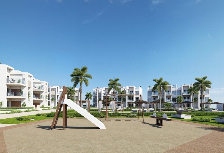 Apartamento de nueva construcción con 3 dormitorios cerca de la playa a la venta en La Serena Golf – Los Alcazares