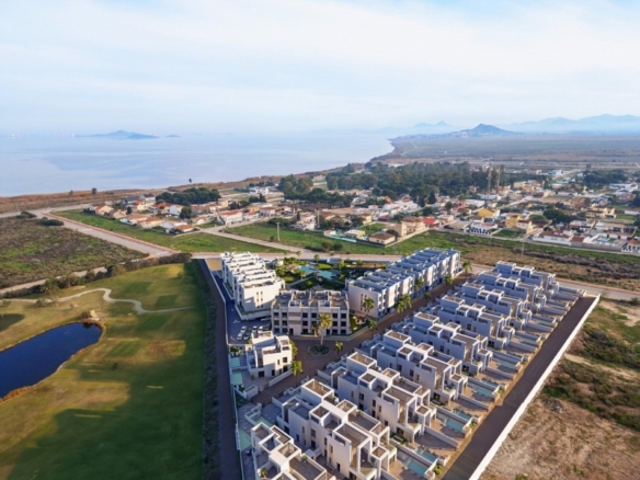 Apartamento de nueva construcción con 3 dormitorios cerca de la playa a la venta en La Serena Golf – Los Alcazares