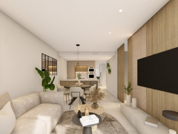 Apartamento de nueva construcción con 3 dormitorios cerca de la playa a la venta en La Serena Golf – Los Alcazares