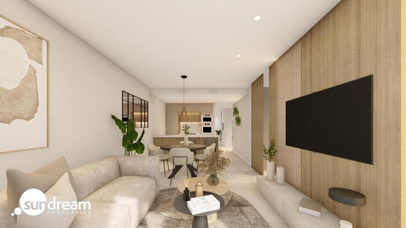Apartamento de nueva construcción con 3 dormitorios cerca de la playa a la venta en La Serena Golf – Los Alcazares