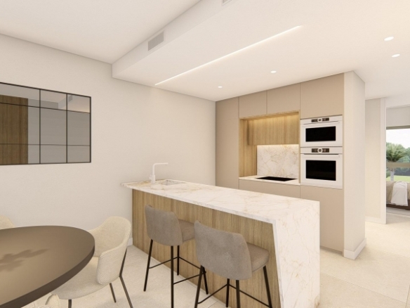 Apartamento de nueva construcción con 3 dormitorios cerca de la playa a la venta en La Serena Golf – Los Alcazares