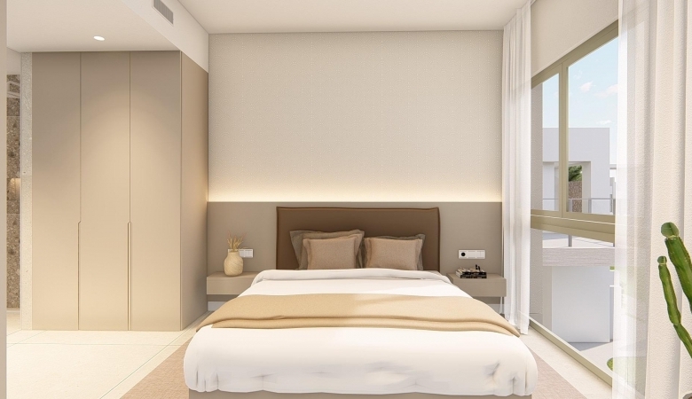 Apartamento de nueva construcción con 3 dormitorios cerca de la playa a la venta en La Serena Golf – Los Alcazares