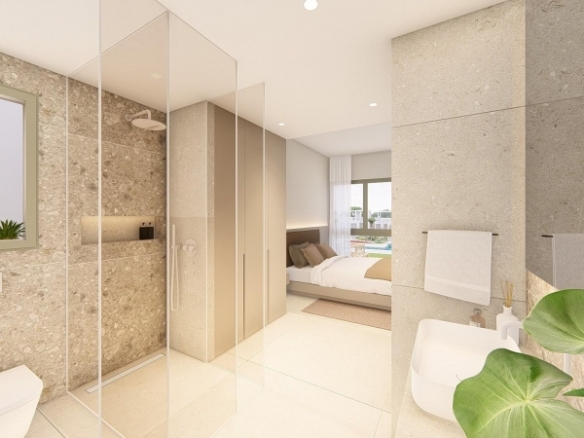 Apartamento de nueva construcción con 3 dormitorios cerca de la playa a la venta en La Serena Golf – Los Alcazares