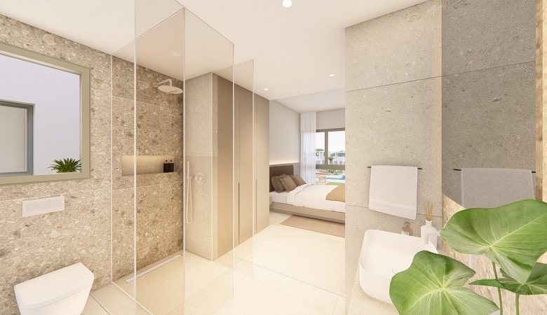 Apartamento de nueva construcción con 3 dormitorios cerca de la playa a la venta en La Serena Golf – Los Alcazares