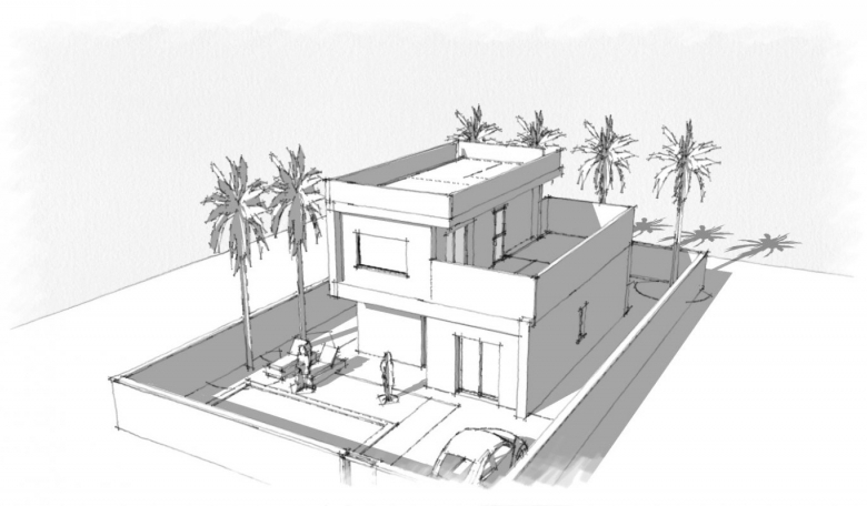 VILLAS DE OBRA NUEVA EN ROJALES