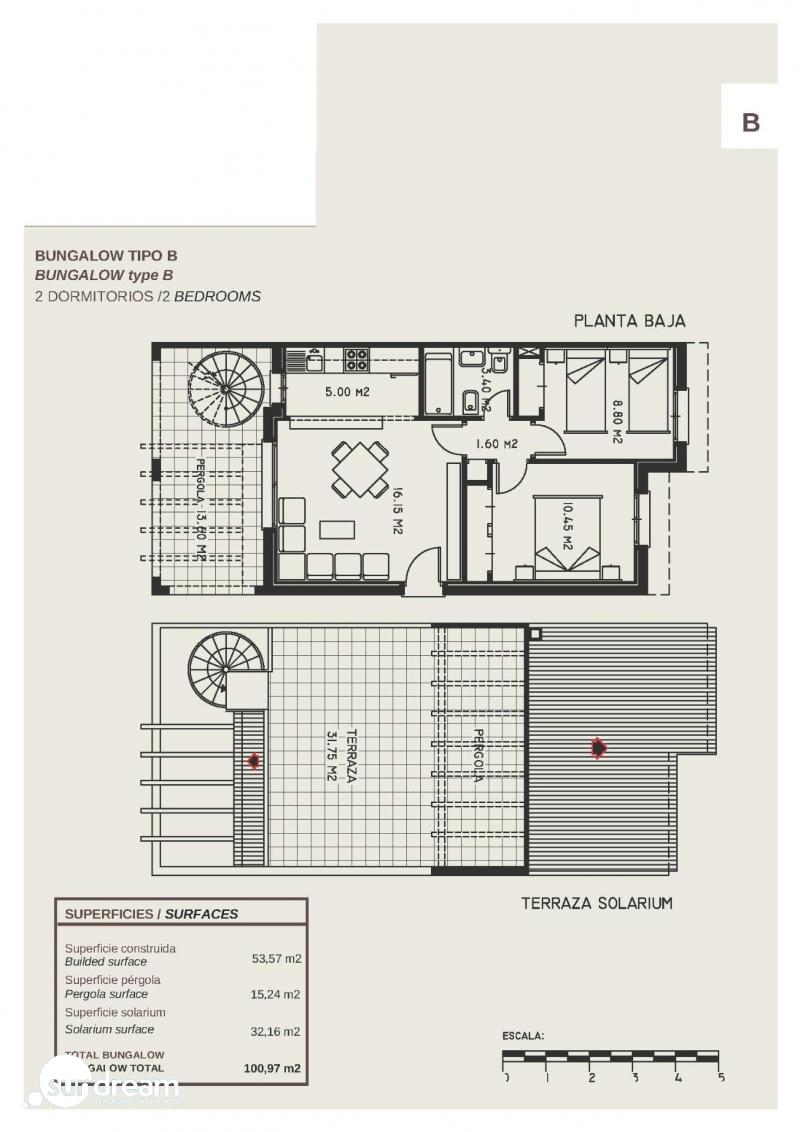 g_43039-4-17 Apartamento de planta alta con 2 dormitorios a la venta en Calpe