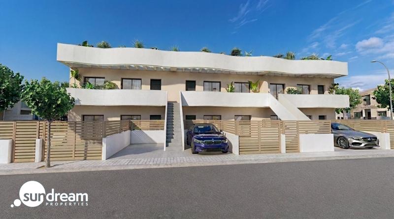 g_43042-19-1 Bungalow de planta alta de 3 dormitorios con solarium y piscina privada a la venta en Pilar de la Horadada