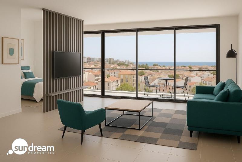 Apartamento turístico de 1 dormitorio cerca de la playa en Lo Pagán a la venta en San Pedro del Pinatar