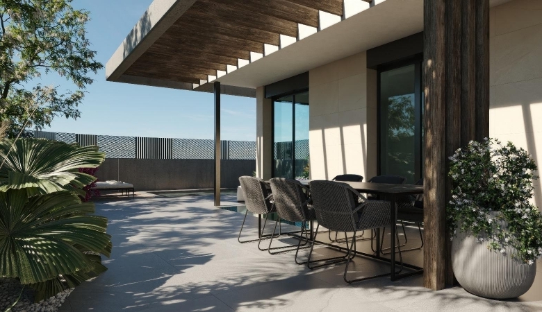 Villa de 3 dormitorios con sótano y piscina privada a la venta en Los Alcázares – Murcia