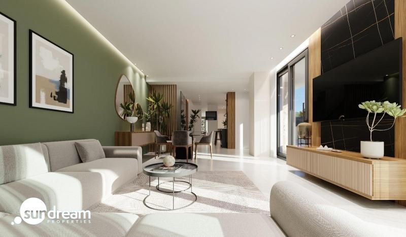 Villa de 3 dormitorios con sótano y piscina privada a la venta en Los Alcázares – Murcia