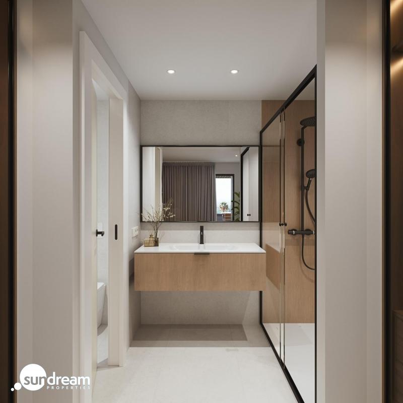 Apartamento de lujo de 3 dormitorios en venta en el Santa Rosalia Lake and Life Resort(Murcia)