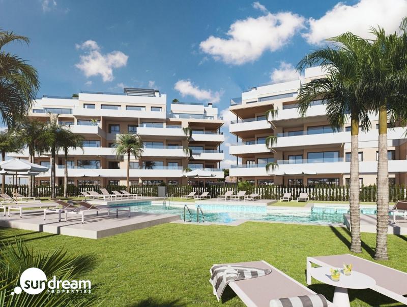 Apartamento de lujo de 3 dormitorios en venta en el Santa Rosalia Lake and Life Resort(Murcia)