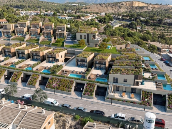 Exclusivas Villas de Lujo con piscina privada, garaje y Vistas al Mar en La Nucía