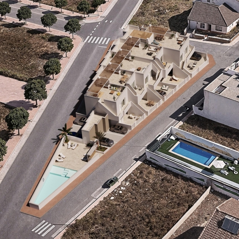 Apartamento de planta baja con 2 dormitorios y amplia terraza en venta(San Pedro del Pinatar)
