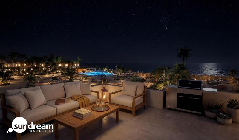 g_43139-29-22 Apartamento turístico de lujo de 1 dormitorio con playa privada en primera línea de Vera Playa-Almería
