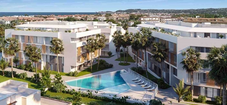 Apartamento de 3 dormitorios a 5 minutos de la playa, el puerto y el centro en venta en Jávea