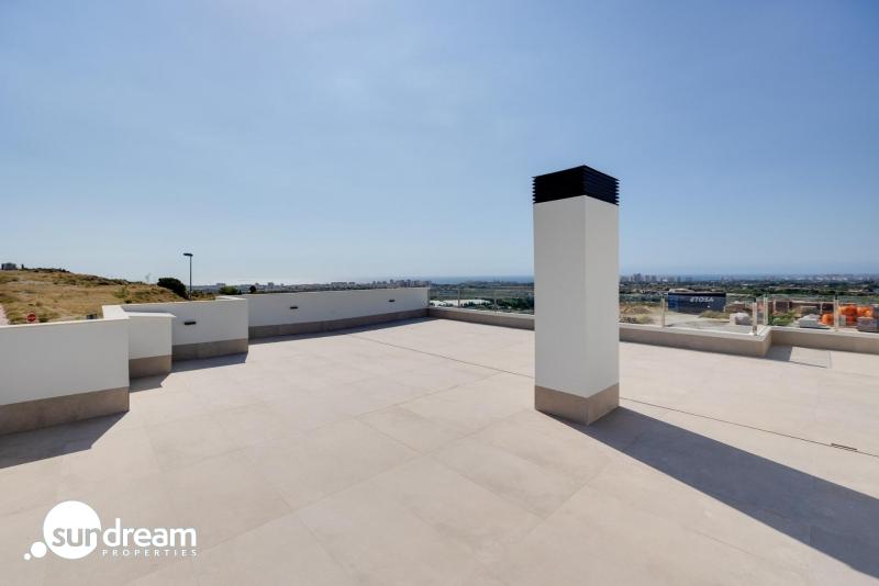 g_43174-5-10 Villa adosada de 3 dormitorios con piscina privada y vistas al mar en venta en Mutxamel(Alicante)