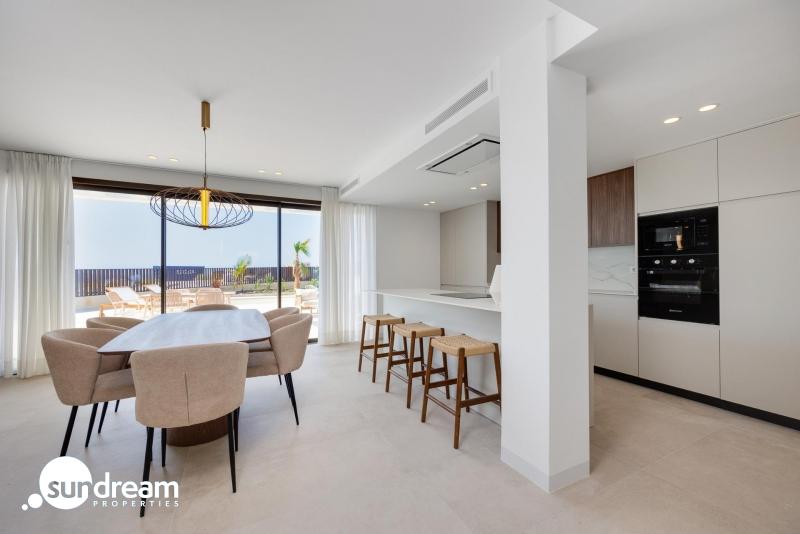 g_43174-5-16 Villa adosada de 3 dormitorios con piscina privada y vistas al mar en venta en Mutxamel(Alicante)