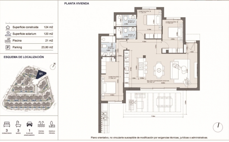 Villa adosada de 3 dormitorios con piscina privada y vistas al mar en venta en Mutxamel(Alicante)