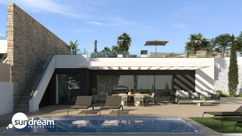 g_43174-5-5 Villa adosada de 3 dormitorios con piscina privada y vistas al mar en venta en Mutxamel(Alicante)