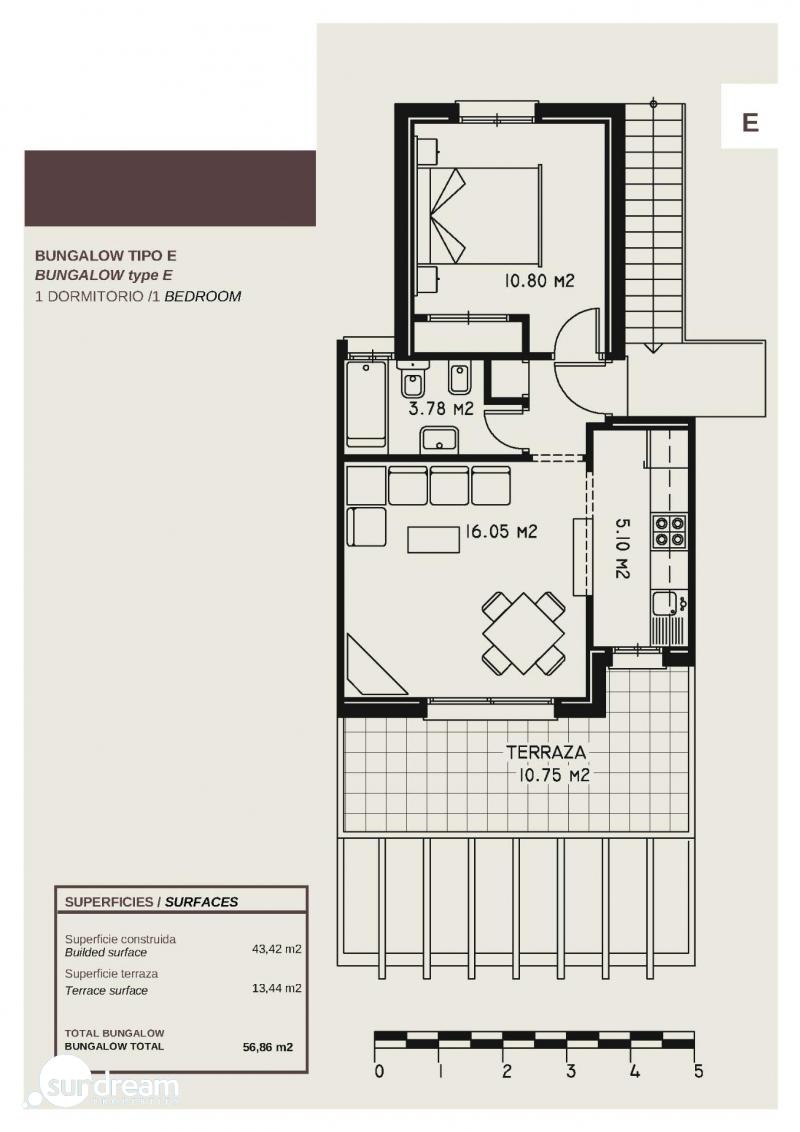 APARTAMENTOS – BUNGALOW PLANTA ALTA EN CALPE