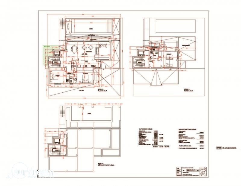 Villa de lujo de nueva construcción de 3 dormitorios con vistas al mar y a la montaña – Pedreguer(Alicante)