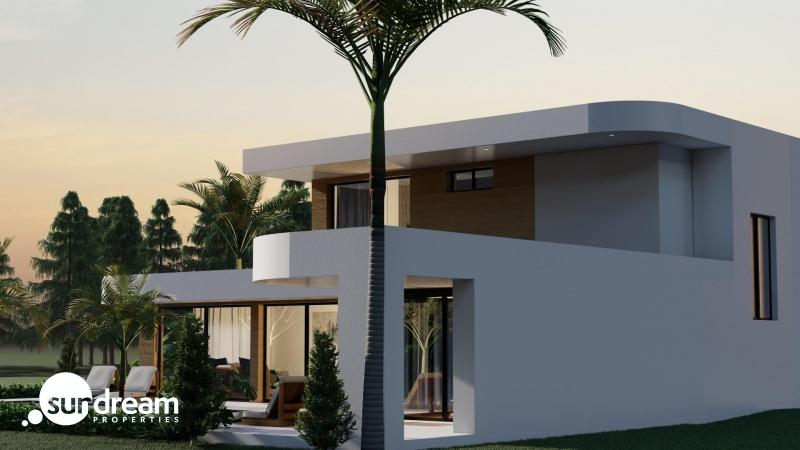 g_43188-6-4 Villa de lujo de nueva construcción de 3 dormitorios con vistas al mar y a la montaña – Pedreguer(Alicante)
