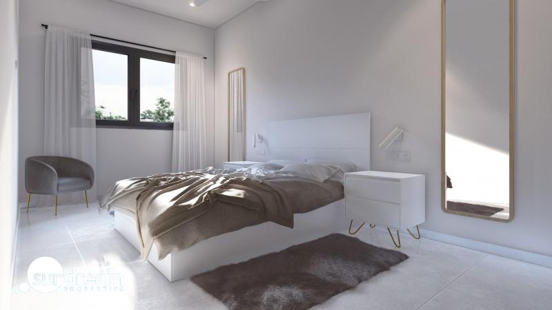 Ático de 3 dormitorios llave en mano con gran solarium privado a la venta en Torre Pacheco(Murcia)